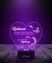 copy of Valentinstagsgeschenk: 3D-Plexido-LED-Lampe, Retro-Film mit Ihren Fotos und Ihrem Lied
