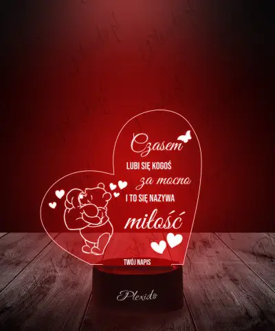 Lampka LED 3D Plexido dla...