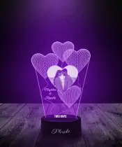 copy of Plexido Herz-Liebe 3D-LED-Lampe – Valentinstagsgeschenk