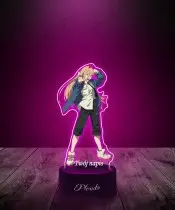 Lampka LED 3D Plexido z Nadrukiem UV Chainsaw Man Power