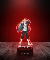 Chainsaw Man Power 3D Plexido LED-Lampe mit UV-Druck