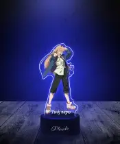 Lampka LED 3D Plexido z Nadrukiem UV Chainsaw Man Power