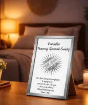 Personalized Silver Communion Frame Souvenir Gift