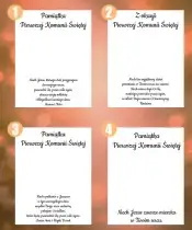 Pamiątka Pierwszej Komunii Świętej Złota Ramka Personalizowana