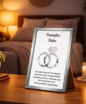 Personalized Silver Frame for Wedding Souvenir Gift