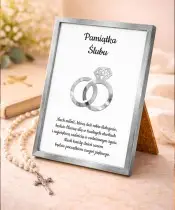 Personalisierter Silberrahmen als Hochzeitsgeschenk