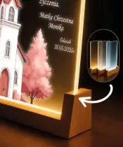 Pamiątka Pierwszej Komunii Świętej Lampka Nocna LED