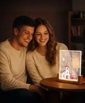 LED-Nachtlicht als Souvenir zur Erstkommunion