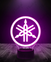 lampka_led_3d_plexido_yamaha_logo