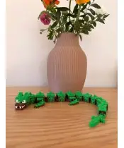 Smok 3D Minecraft Figurka Przegubowa Ruchomy Kolekcjonerski 36 cm