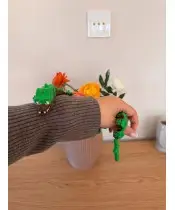 Smok 3D Minecraft Figurka Przegubowa Ruchomy Kolekcjonerski 36 cm