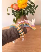 3D-Drache, 60 cm, Regenbogen, bewegliche Figur, Sammlerstück