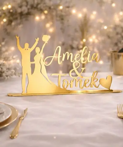 Wedding Table Inscription...