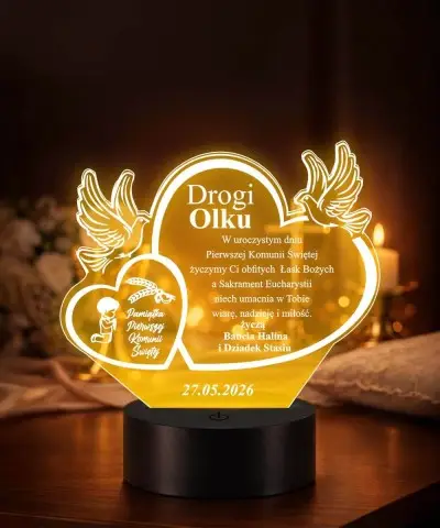 3D Plexido LED Lamp Gift...