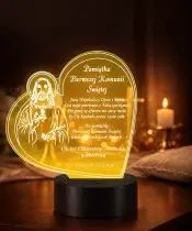 3D Plexido LED Lamp Holy Communion Souvenir