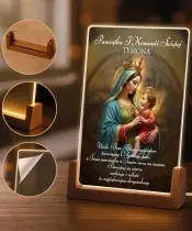 Geschenk zur Erstkommunion, Souvenir, LED-Rahmen, Maria