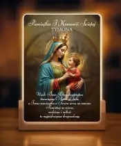 Geschenk zur Erstkommunion, Souvenir, LED-Rahmen, Maria