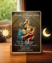 First Holy Communion Gift Souvenir LED Frame Mary