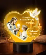 copy of Plexido LED Lamp Souvenir of First Holy Communion for a Girl Jesus