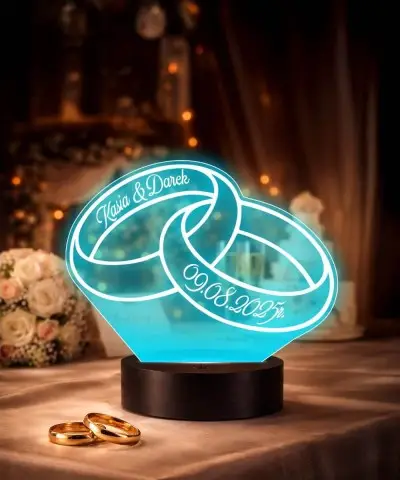 Lampka LED 3D Plexido...