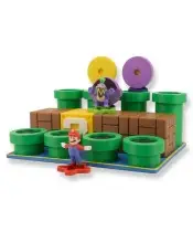 Półka Kolekcjonerska Na Figurki McDonalds Ekspozytor Super Mario