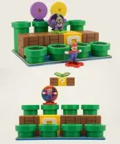 Półka Kolekcjonerska Na Figurki McDonalds Ekspozytor Super Mario