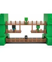 Organizer Minecraft Półka Kinder Joy Creeper Regał na Kolekcjonerskie Figurki