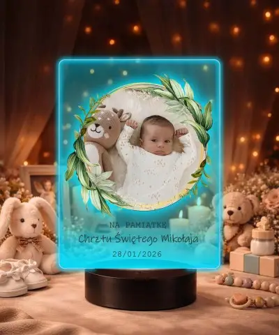 3D Plexido LED Lamp Baptism...