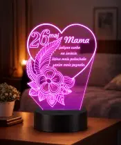 Lampka LED 3D Plexido Prezent na Dzień Matki