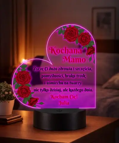 Mother's Day Gift Heart LED...