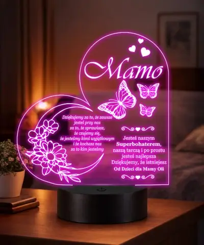 3D Plexido LED Lamp Gift...