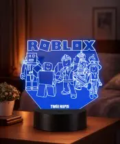 3D LED Lamp Plexido Roblox Characters