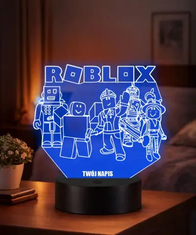 Lampka LED 3D Plexido Roblox Postacie | Plexido.pl