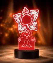 Lampe LED 3D Plexido Demogorgon Stranger Things