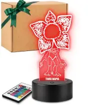 Lampka LED 3D Plexido Demogorgon Stranger Things