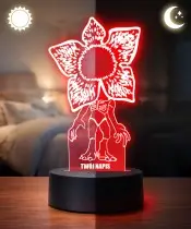 Lampka LED 3D Plexido Demogorgon Stranger Things