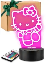 Lampka LED 3D Plexido Hello Kitty Kotek