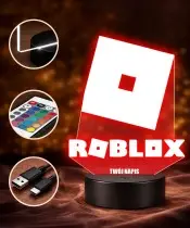 Lampka LED 3D Plexido Roblox
