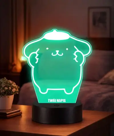 Lampka LED 3D Plexido Hello...