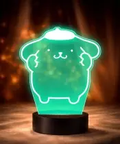 Lampka LED 3D Plexido Hello Kitty Pompompurin
