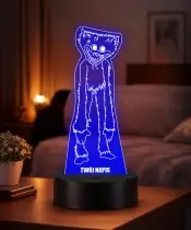 3D Plexido Huggy Wuggy Hug Me LED Lamp