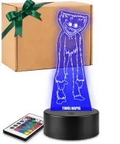 3D-LED-Lampe Plexido Huggy Wuggy Hug Me