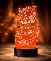 Lampka LED 3D Plexido Dragon Ball Son Goku