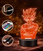 Lampka LED 3D Plexido Dragon Ball Son Goku
