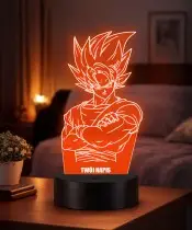 3D Plexido Dragon Ball Son Goku LED Lamp