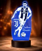 Lampka LED 3D Plexido Cristiano Ronaldo