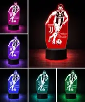 Lampka LED 3D Plexido Cristiano Ronaldo