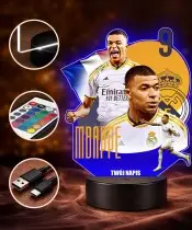 copy of 3D LED Night Light Cristiano Ronaldo Portugal with Name Gift