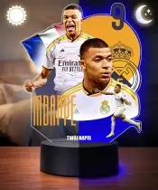 copy of 3D-LED-Nachtlicht Cristiano Ronaldo Portugal mit Namensgeschenk