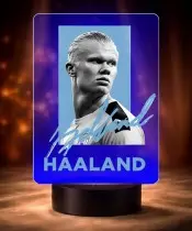 3D LED Night Light Cristiano Ronaldo Portugal with Name Gift